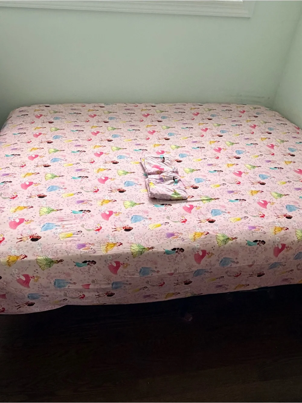 LS princess garden Bamboo Custom Queen fitted Sheets with 2 standard pillowcases